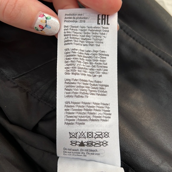 ASOS // YAS Leather Jacket - Picture 10 of 14